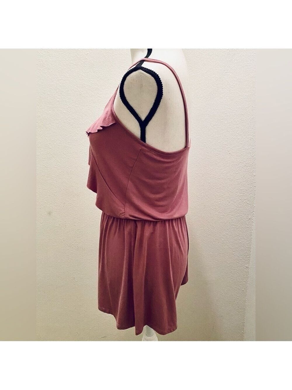 Pink Ruffle Romper Size Small - Picture 6 of 11